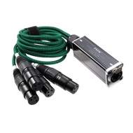 female male  RJ45 To XLR Audio Cable DMX Splitter For Network Extension Of Stage Or Studio Recording