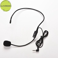 uloveremn Vocal Wired Headset Microphone microfono For Voice Amplifier Speaker Mike SG