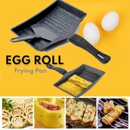 [Kitchen Art] Egg FRYING PAN/Egg Roll/tamago Omelet Pan +spatula+Kitchen towel