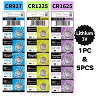 Lithium CR927 CR1225 CR1625 3V Button Coin Cell batteries