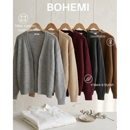 Bohemi - Knitted cardigan premiumWanita, stylish knitted cardigan outerwear