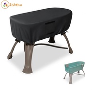 [ISHOWMAL-SG]Dog Bath Tub Cover Elevated Pet Bathing Cover Oxford Cloth Pet Bath Tub Cover-New In 1-