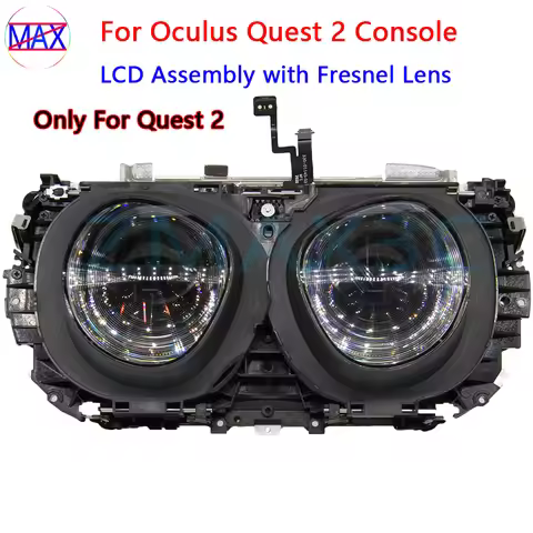 Original LCD Screen For Oculus Quest 2 VR Headset Console Display Assembly With Fresnel Lens For Met