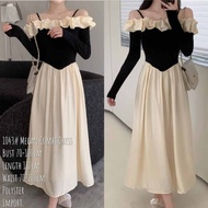 BELIEVE-NEW DRESS MEGAN POLYESTER IMPORT LD 70-100CM BV-1043 / DRESS WANITA IMPOR / DRESS MAXI WANIT