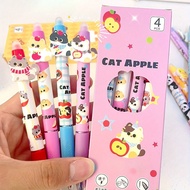 Pack Of 4. Erasable Gel/Ballpoint Pen Set, 0.5mm Blue Ink, Quick-Drying And Smooth Writing, Comforta