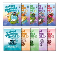 牛津自然拼读教材世界 新版Oxford Phonics World12456支持点读 全套1-5级【教材+练习册】