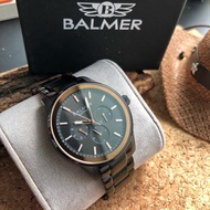 [Original] Balmer Sapphire 9185G BK-4 Men's Watch Fashion Quartz watch ready stock