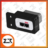 UB1QU1TY PoE Adapter 24v-24w | POE-24-24W-G-WH (PRISM) Rack Mount 3D Printed