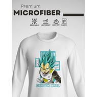 MICROFIBER DRAGON BALL jersey baju pancing muslimah motor sport man long sleeves tshirt lelaki jersi