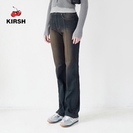 [KIRSH] KIRSH กึ่งกางเกงยีนส์แฟลร์ธรรมดา | 25SS