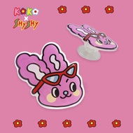 {Rabbit} Bunny Holding Mobile Phone Telescopic Bracket