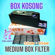 Empty Filter Box Top Filter Aquarium Medium Medium Aqura