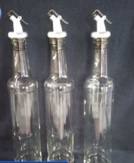DRUM PUMP BOTOL KACA 450ML TUTUP PUMP BOTOL PUMP SIRUP