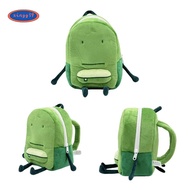 XINGG39 Character Anime ONE Liam Plush Backpack HfjONE Green Liam Plush Bag Cartoon Plush Bag Light 