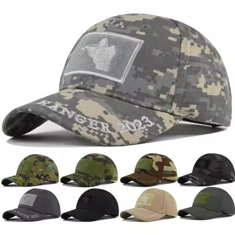 Sports Soldier embroidered Baseball Cap Camouflage Tactical Peak Cap Military Training Cap Field Sun