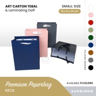 Premium Paper Bag SMALL (K001) THICK Size 18 x 8 x 24 cm