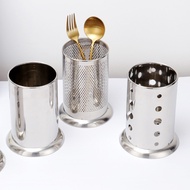 Strictly Selected 304 Thickened Stainless Steel Chopstick Holder Chopstick Storage Bucket Drain Chop