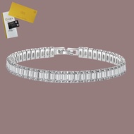 Including GRA Certificate Couple Snake Bone Bracelet Square Diamond Design Korea