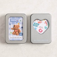 Card Storage Box Tin Daiso Korea -