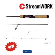 StreamWORK NEW 2026 The Nature Creek 454 UL 2-6lb. คันเบ็ด 4 ท่อน งานสตรีม UL