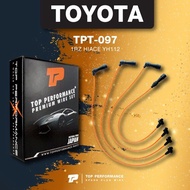 (ประกัน 3 เดือน) สายหัวเทียน TOYOTA 1RZ HIACE YH112 - TOP PERFORMANCE JAPAN - TPT-097 - สายคอยล์ โตโ