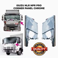 ISUZU NLR NPR PRO CORNER PANEL CHROME ISUZU CHROME ACCESSORIES ISUZU NPR PRO PIPI CRUM KROM PIPI COR