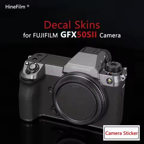Hinefilm Skin for Fuji GFX50SII Camera Sticker Decal Skin for FujiFilm GFX50 SII Camera Protective S