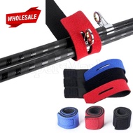 (BC) 1Piece Multifunctional adjustable Fishing Rod Strap / Elastic Fishing Tackle Tie for Casting Ro