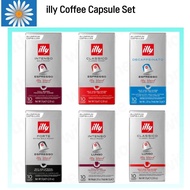 [illy] Coffee Capsule Set – 6 Varieties (10 Pods Each) From Korea