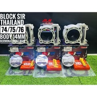 S1R RACING BLOCK CERAMIC THAILAND FORGED 77MM 78MM VPRO HEAD SUPER 26/29 27/30 LC135 LC 135 Y15 Y15Z