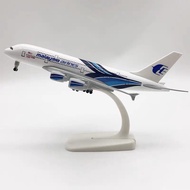 Airbus A380 Malaysia Air Static Plane Model (18cm + Display Stand)