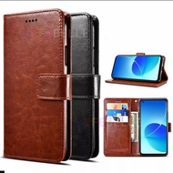 " Oppo Reno 6 4G Flip Cover Wallet Leather Case Kulit Casing reno 6 4g