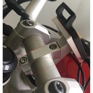 BIKE GP Motorcycle Mobile Phone GPS Holder Aluminum Alloy Rustproof Stand Bracket For BMW F850GS ADV