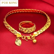 Buckle Chain Jewelery 916 Lelong Gold Bracelet Bangkok Viral Gold Bracelet For Women