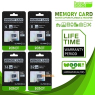 Bf888S [Hwartz] Original 4Gb 8Gb 16Gb 32Gb Micro Sd RobotMMC with Official Warranty Re27