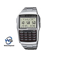 Casio DBC-32D-1A Stainless Steel Data Bank Calculator Men's Watch