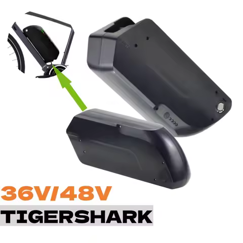 Katanga Waw Velomobile Ebike Battery Tiger Shark Type Ebike Battery 36V 15.6ah 18ah 21ah 48V 13ah 15