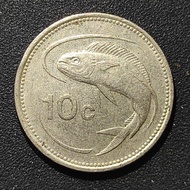 Koin Asing Malta 10 Cent