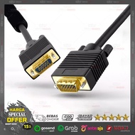 VGA to VGA Cable 300CM / 3m 3 Meter/ | VGA Male to VGA Male GOLD PLATED High Quality Premium !!
