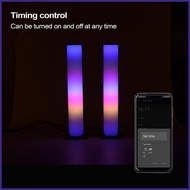 RGB Light Bar Decorative RGB Light Bar Stylish Table Decoration Color Changing Lamp for Movie Gather