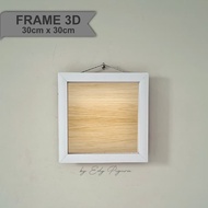 Pop up frame 3D frame 25x35cm / 30x30 cm 3D box gift frame