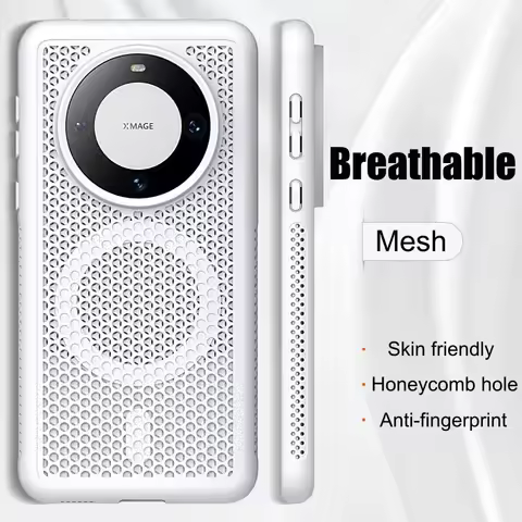 Heat Dissipation Magnetic Case For Huawei Mate 70 60 50 Pro Pura 70 P70 Pro For Magsafe Wireless Cha