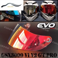XF Iridium Lens REVO Visor Lens Fit for EVO GSX3000 V1 V2 GT PRO helmet Visor lens Universal dark vision for motorcycle helmet Visor