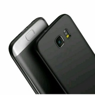 HP Samsung S7 S7 EDGE Softcase Premium Black Casing Black Siliconehp