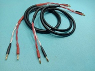 สายลำโพงคุณภาพสูงจาก Canare รุ่น 4S11 Made in Japan ขั้ว Banana PALIC เลือกความยาวได้ ราคาต่อ 2 เส้น