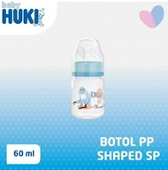 HUKI Botol Susu Orthodontic Nipple Round PP 60ml CI0325