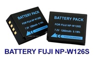 (แพ็คคู่ 2 ชิ้น) NP-W126 / W126 / NP-W126S / W126S Camera Battery For Fuji แบตเตอรี่สำหรับกล้อง ฟูจิ