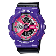 นาฬิกาข้อมือ G SHOCK นาฬิกาข้อมือกันน้ำ รุ่น GA-110NC-6ADR สีม่วง (Purple) ประกันศูนย์ CMG 1 ปี