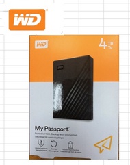 WD MYPASSPORT EXTERNAL HDD PORTABLE HARD DISK 1TB / 2TB / 4TB / 5TB/6TB MY PASSPORT EXTERNAL HDD |