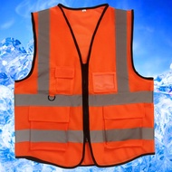 Air Conditioning Reflective Vest Breathable Mesh Reflective Vest Reflective Vest Annual Inspection C
